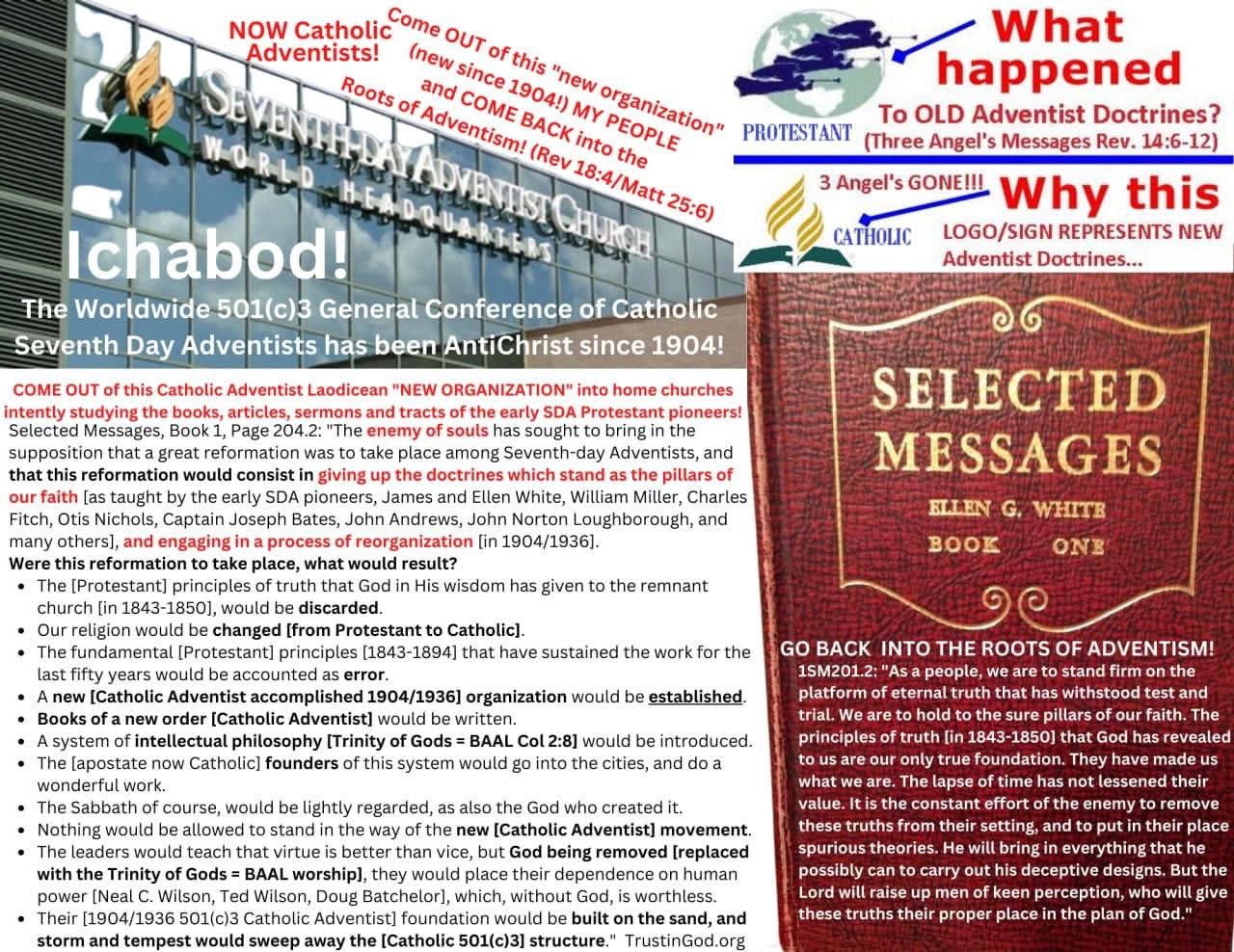 Return to the old landmarks and old paths: study artwork referring to Selected Messages, book 1, page 201.2