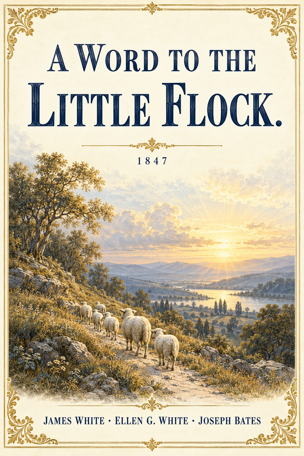 A Word to the Little Flock, 1847 reading edition cover