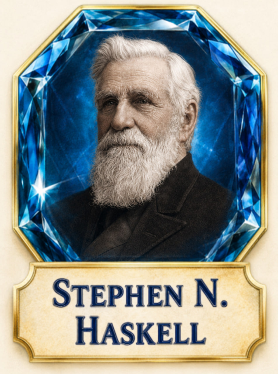 Stephen N. Haskell Advent pioneer jewel