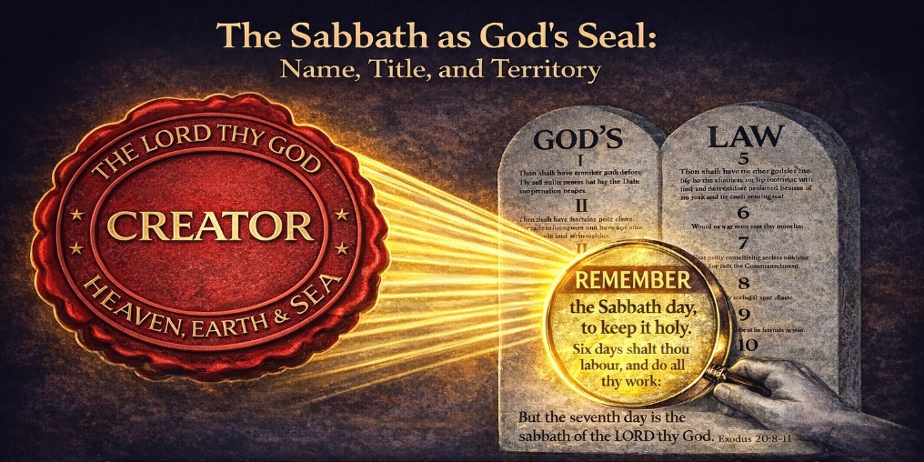 The Sabbath as God's Seal — Name, Title, and Territory